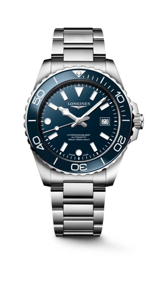 Longines HydroConquest 42mm L37884906 Erkek Kol Saati L3.788.4.90.6