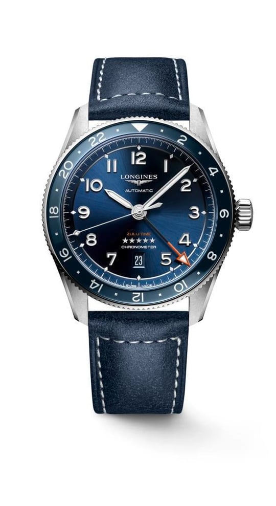 Longines Spirit Zulu Time L38124632 Erkek Kol Saati L3.812.4.63.2