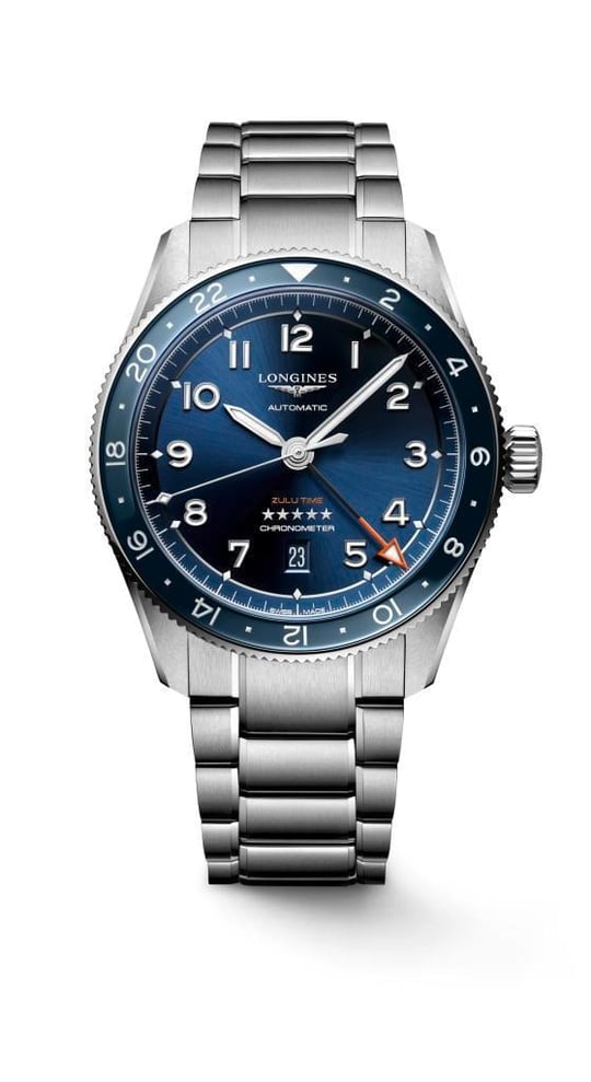 Longines Spirit Zulu Time L38125536 Erkek Kol Saati L3.812.5.53.6