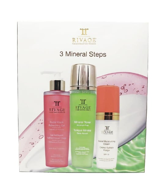 Rivage Facial Wash & Mineral Toner Set | Dead Sea Minerals