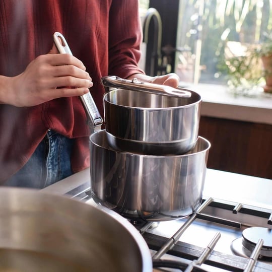 Joseph Joseph Space 3 Katmanlı Paslanmaz Çelik 9 Parça Tencere Seti