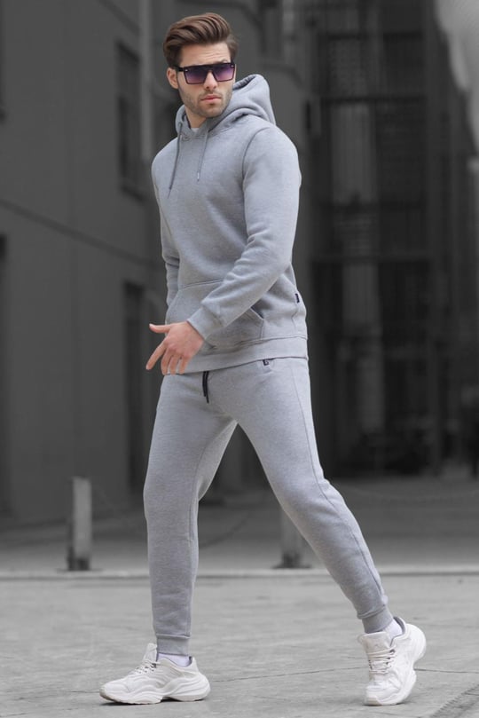 Basic discount grey tracksuit