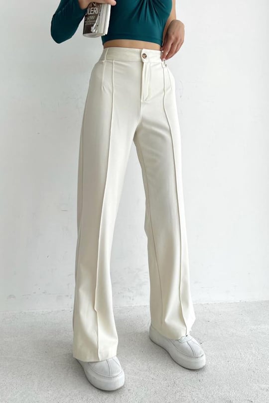 PP126 - Plazzo Pant Heavy Cotton Skin/Camel/Beige color (Non-stretchab –  Sui Dhaga Fashion Hub