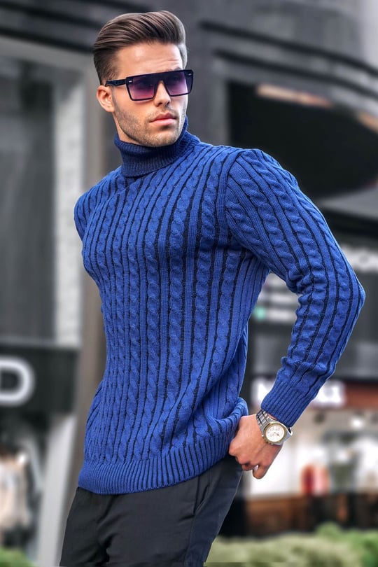 Indigo knitwear deals