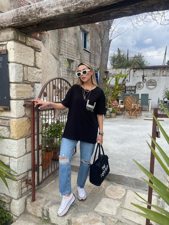 Jean mom garcon sale