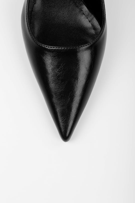 Kadın Kate Siyah Cilt Stiletto