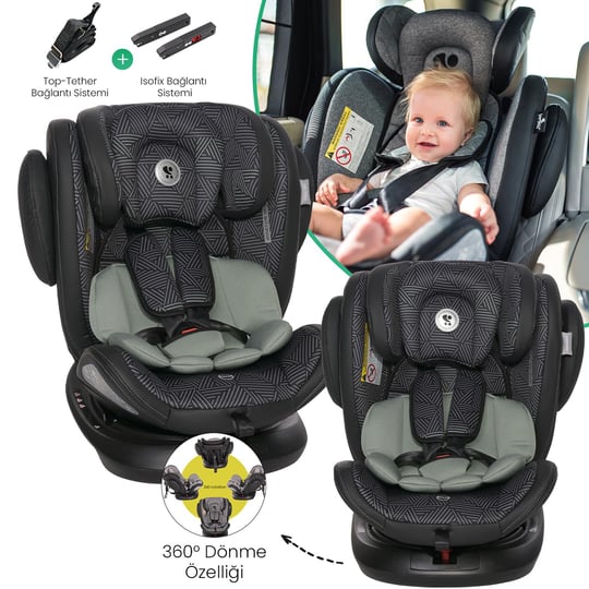 Lorelli Seggiolino Auto Aviator Isofix 360° 0-36 kg - Bebe Confort snc