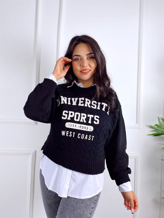 University Bask l Triko Sweatshirt