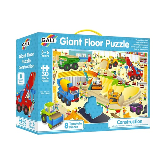 Giant Floor Puzzle Contruction 30 Parça 3-6 Yaş - My Kid Concept