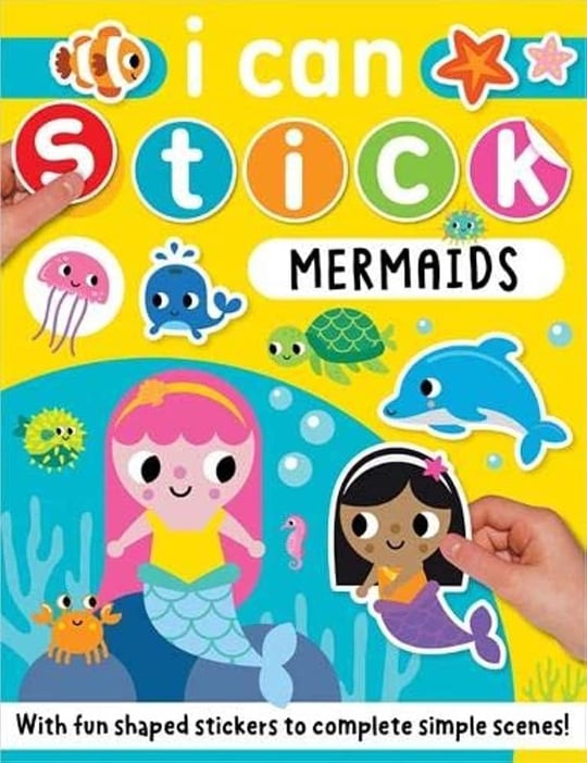 Balloon Stickers Mermaids Activity Book - Make Believe Ideas US