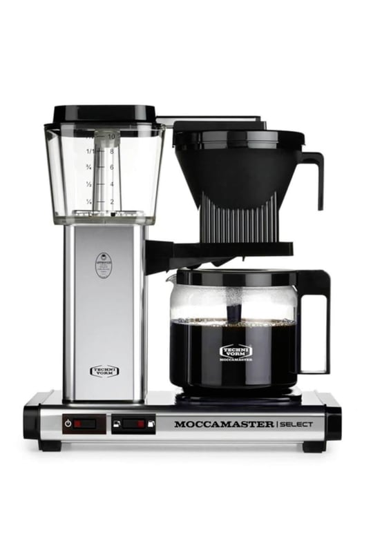Turkuaz | Moccamaster Select Filtre Kahve Makinesi Cam Potlu