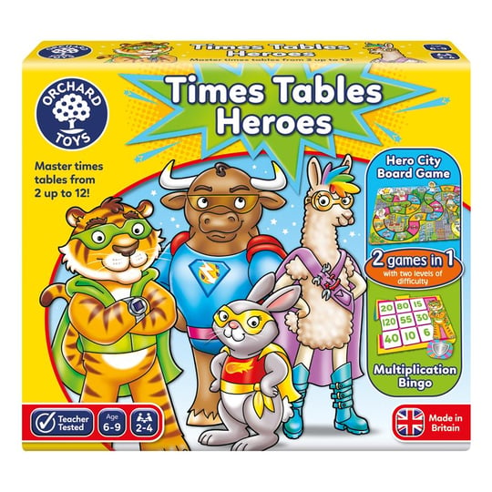 Orchard Toys Times Tablet Heroes 6-9 Yaş Kutu Oyunu