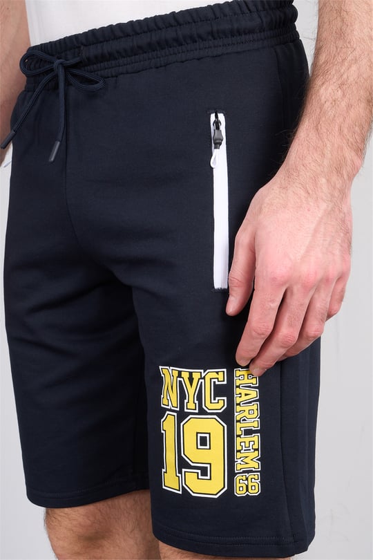 C.K Y26 1118 Mnt Lacivert Erkek Licrasız 2 İplik Short