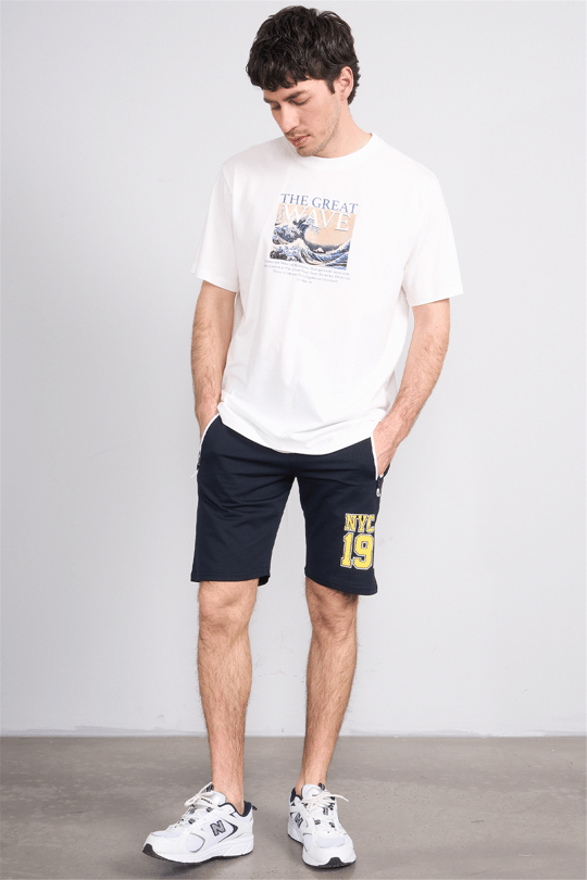 C.K Y26 1118 Mnt Lacivert Erkek Licrasız 2 İplik Short