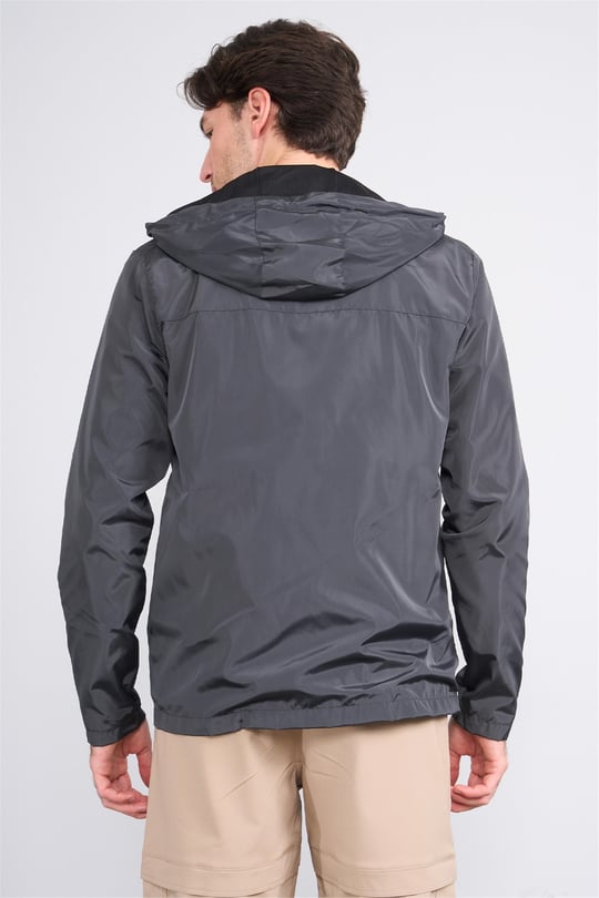 Cape Davıs 111 Sıyah Erkek Yagmurluk