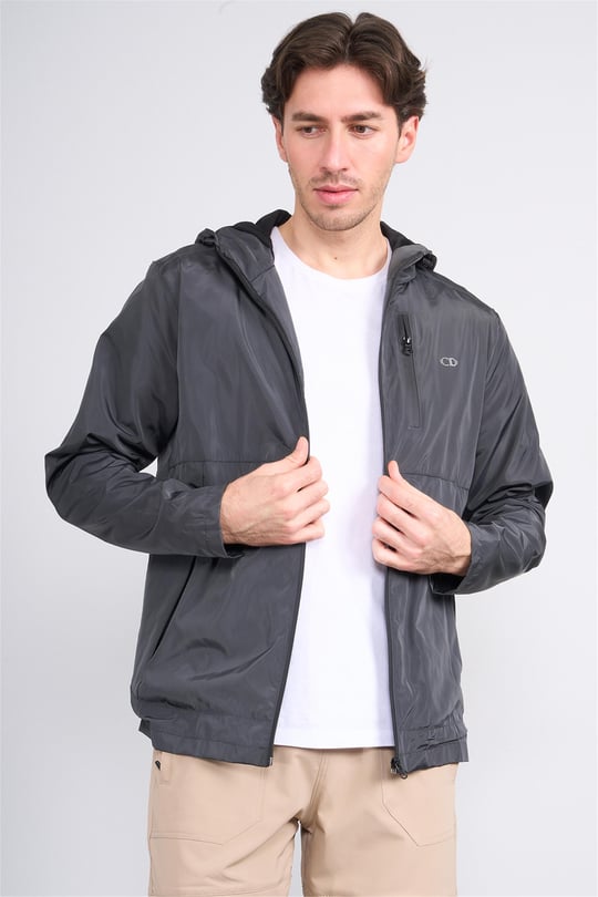 Cape Davıs 111 Sıyah Erkek Yagmurluk
