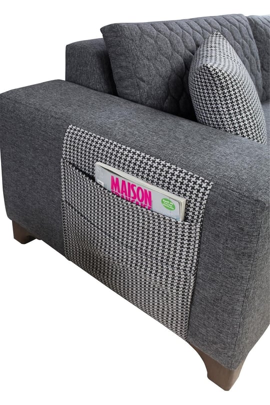 Eymense Loft Köşe Koltuk Takımı Gri