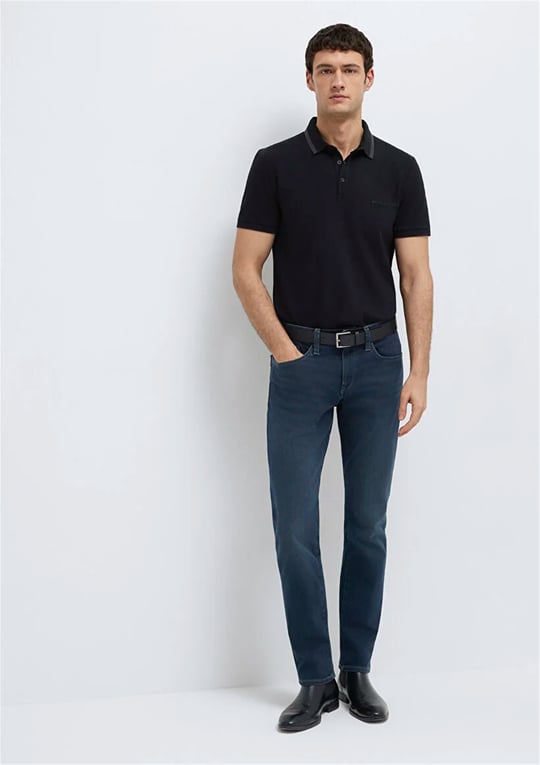 Mavi 0035126972 Marcus Koyu Foggy Siyah Erkek Pantolon