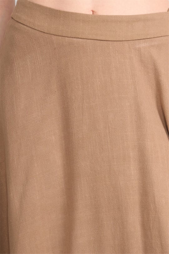 Nesil Y26 Eu7017 Kahve Kadın Yelek Eteklı İkili Takım S-Xl