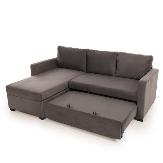 Pafu Kado Yataklı Köşe Koltuk Takımı Soho Gri