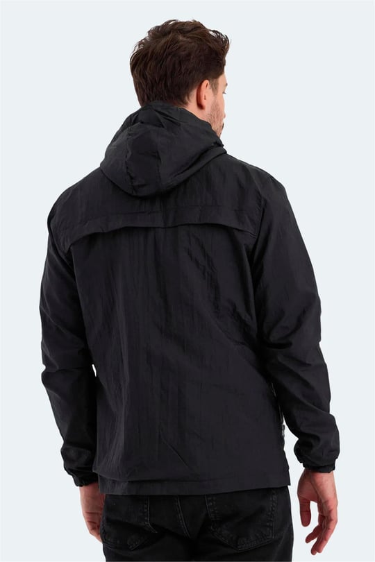 Slazenger Hanga Sıyah Erkek Yagmurluk