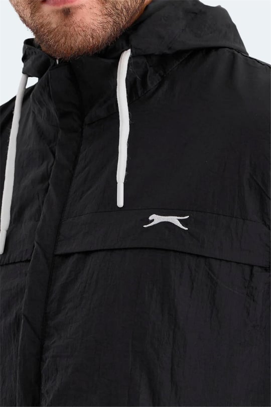 Slazenger Hanga Sıyah Erkek Yagmurluk