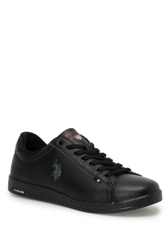 Us Polo Franco 3Pr Siyah Siyah Erkek Sneaker Ayakkabı