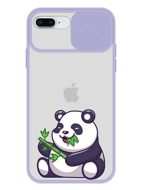 Bambu Panda Tasarımlı İphone 7 Plus Slayt Telefon Kılıfı