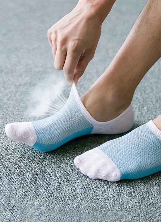 Black Arden Socks - Yazlık Görünmez Unisex Babet Çorap 5 Çift