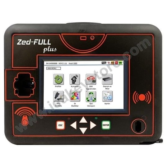 Zed-FULL plus Transponder Programlama Cihazı