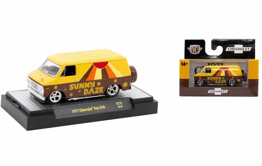 M2マシーン 1971 シボレーバン G10 M2 MACHINES 1971 CHEVROLET G10 VAN LOWRIDERS LOW RIDERS 1/64