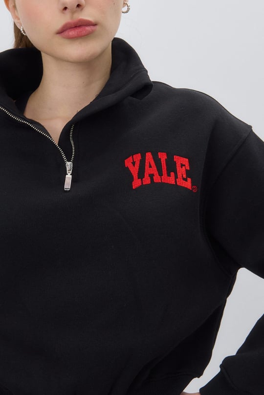 ardonlu Yale Nak Bask l Crop Sweatshirt