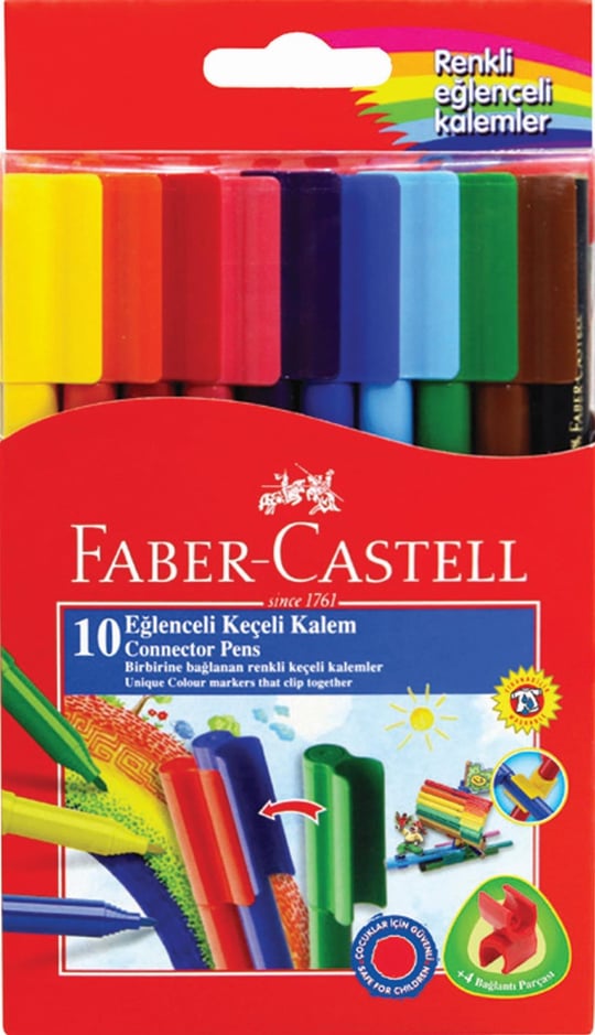 Faber-Castell Eğlenceli Keçeli Kalem 20'li