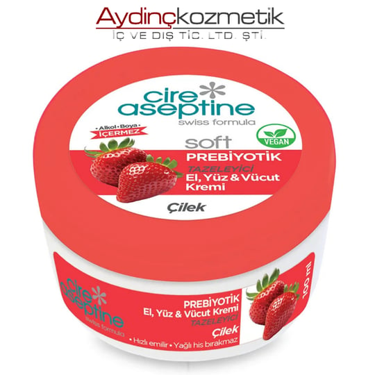 Cıre Aseptine Prebiyotik 100Ml Krem Çilek