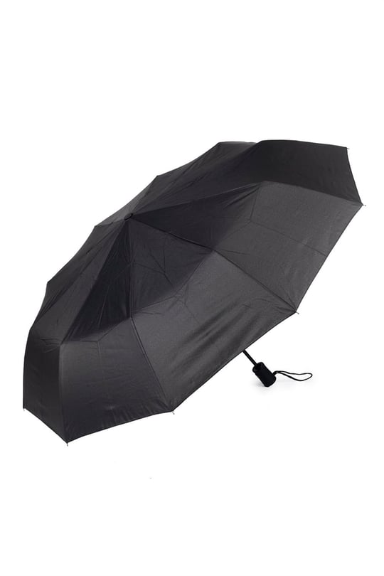 Marlux Siyah Ekose Ahşap Saplı 16 Çelik Telli Premium Lüks Erkek Baston  Şemsiye M21MARMPR1025R002