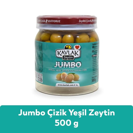 Izgara Mix Yeşil Zeytin 750 Gr 2 li