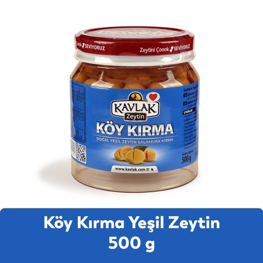 Soslu Kırma Yeşil Zeytin 900 gr