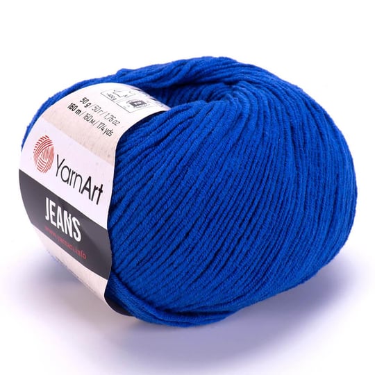 YarnArt Jeans 47 Navy Blue – Soft Cotton Acrylic Yarn for Amigurumi  Crochet (50g 160m)