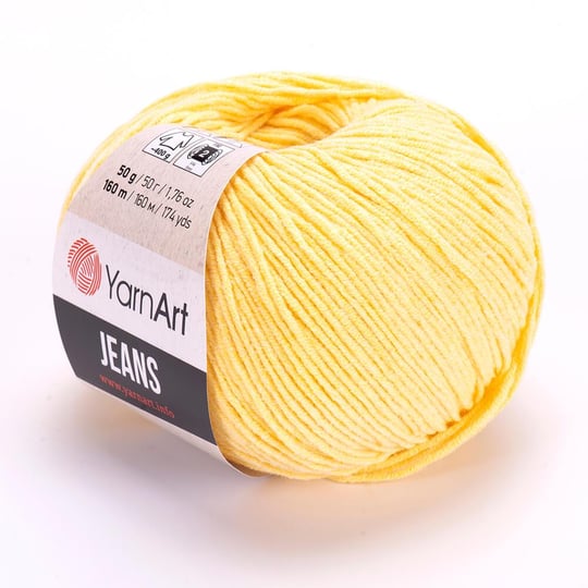 YarnArt Jeans Tropical Yarn - 55% Cotton 45% Acrylic, 50g/174yds, Sport Weight For Amigurumi & Summer Projects - View #9