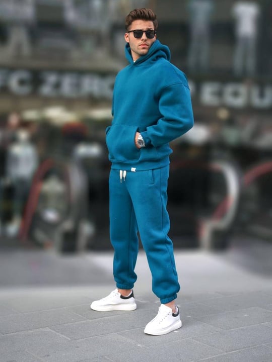 Hoodie and online sweatpants set wholesale