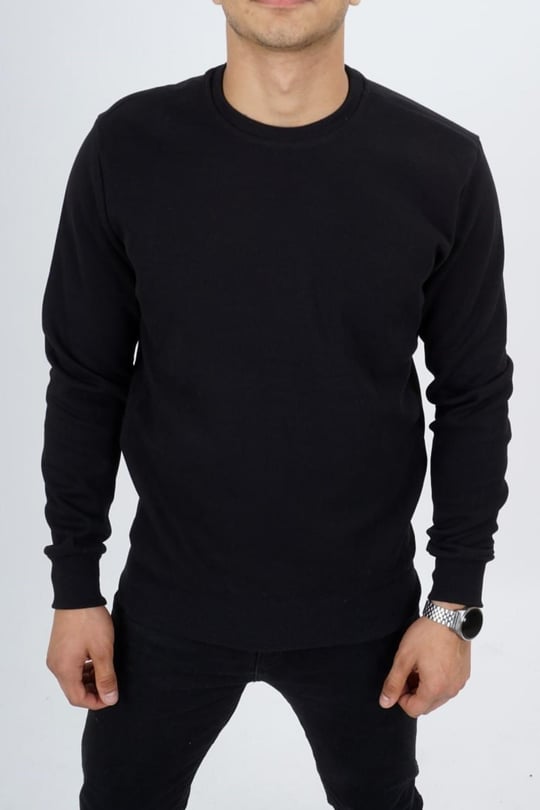 Black sweatshirt wholesale hotsell