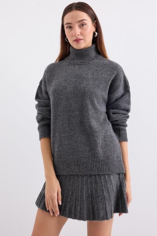 Sweater two piece skirt set sale