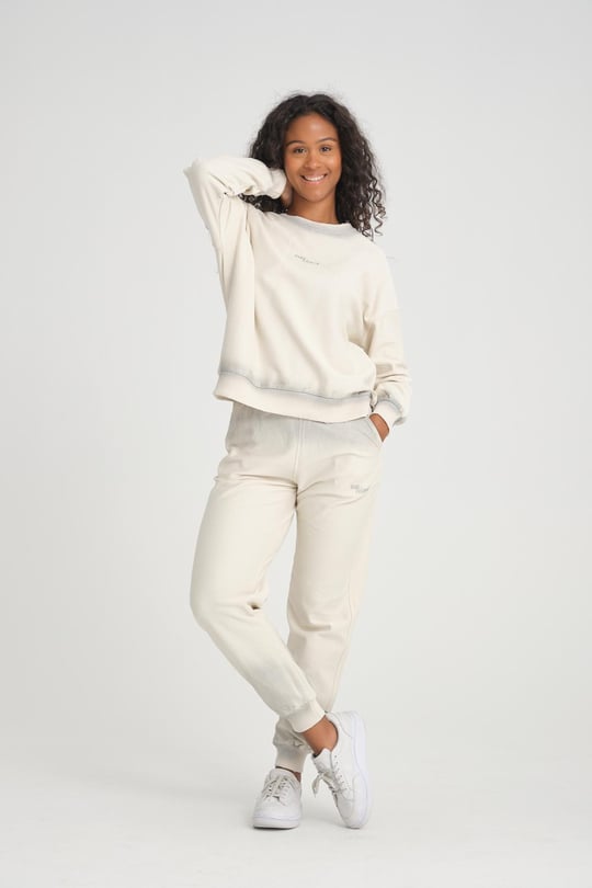 Plus size white sweatsuit hotsell