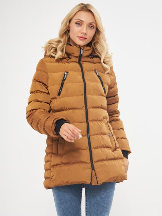 Camel color shop women's jacket