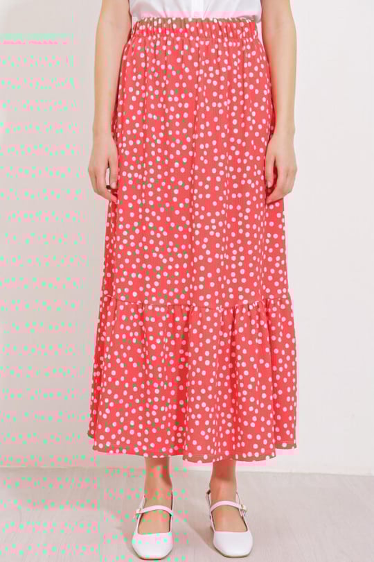 Polka dot skirt wholesale hotsell