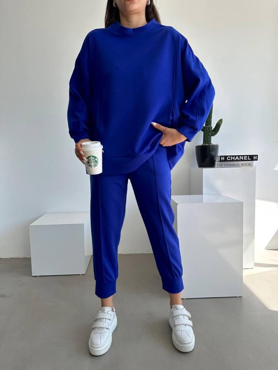 Chanel sweatpants set hotsell