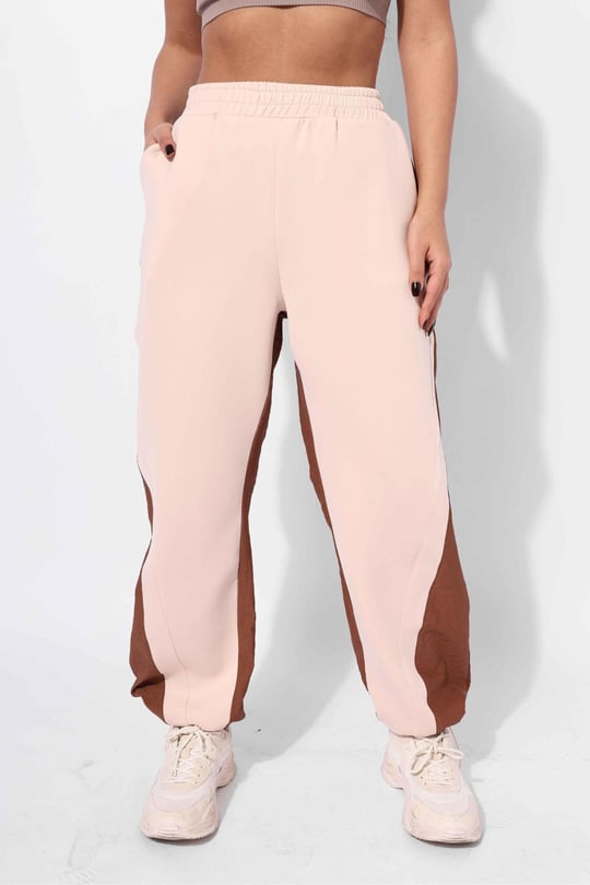 Two color sweatpants hotsell