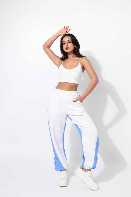 White joggers bulk sale