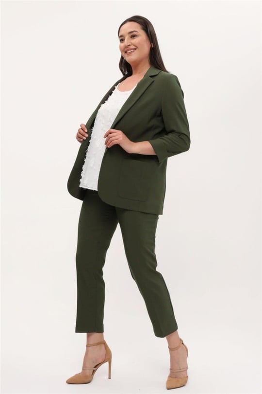 Khaki color blazer new arrivals