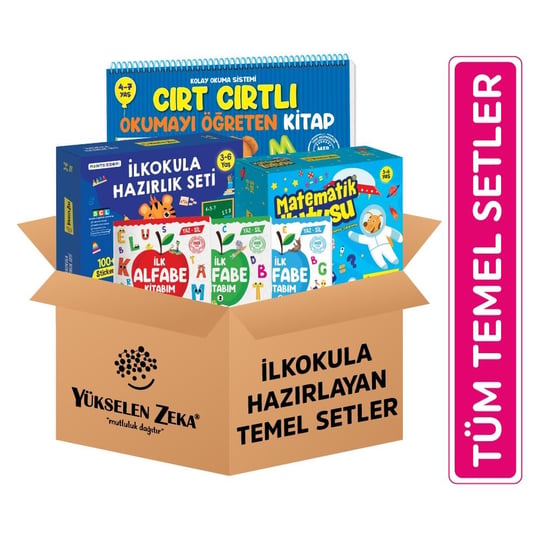 9-18 Ay Temel Setler Kolisi | Yükselen Zeka | Mutluluk Dağıtır